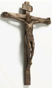 10&quot; Antique Bronze Realistic Crucifix