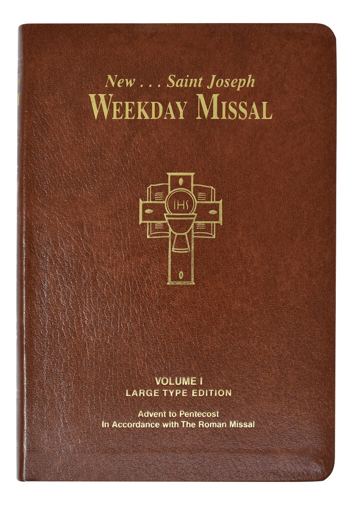 St. Joseph Weekday Missal Large Type Vol. I