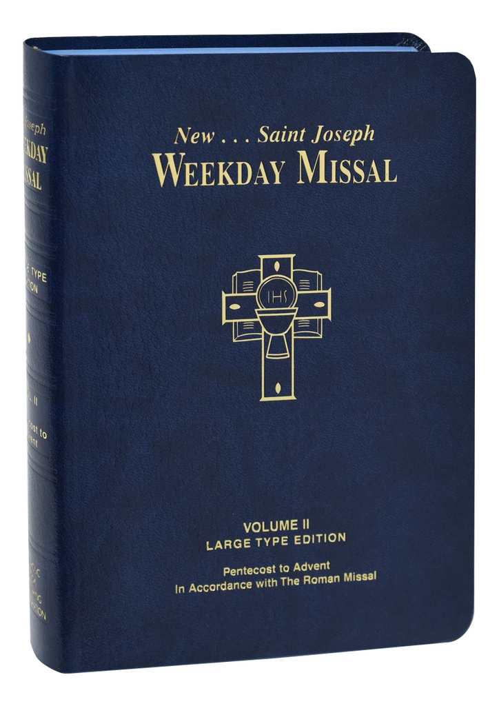 St. Joseph Weekday Missal Large Type Vol. Ii