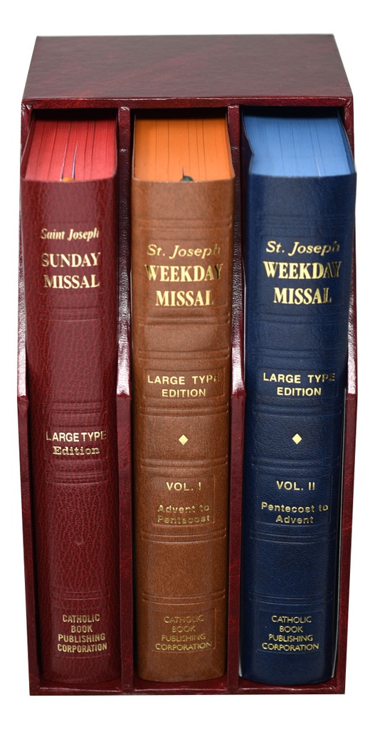 St. Joseph Daily and Sunday Missals (Large Type Editions)