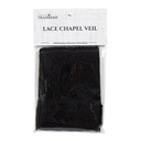 Infinity Chapel Veil - Black