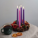 4 Pack Advent Taper Candles