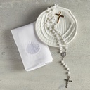 Baptismal Napkin with Shell