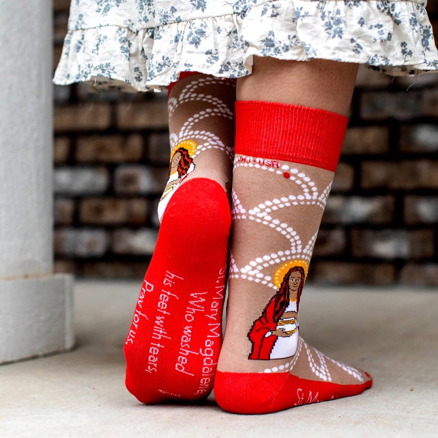 St. Mary Magdalene Adult Socks