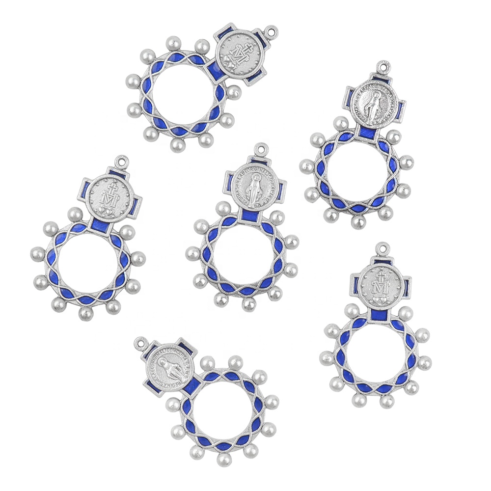 Our Lady of Grace Rosary Ring