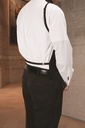 Roman Shirt Front Poly/Wool Velcro