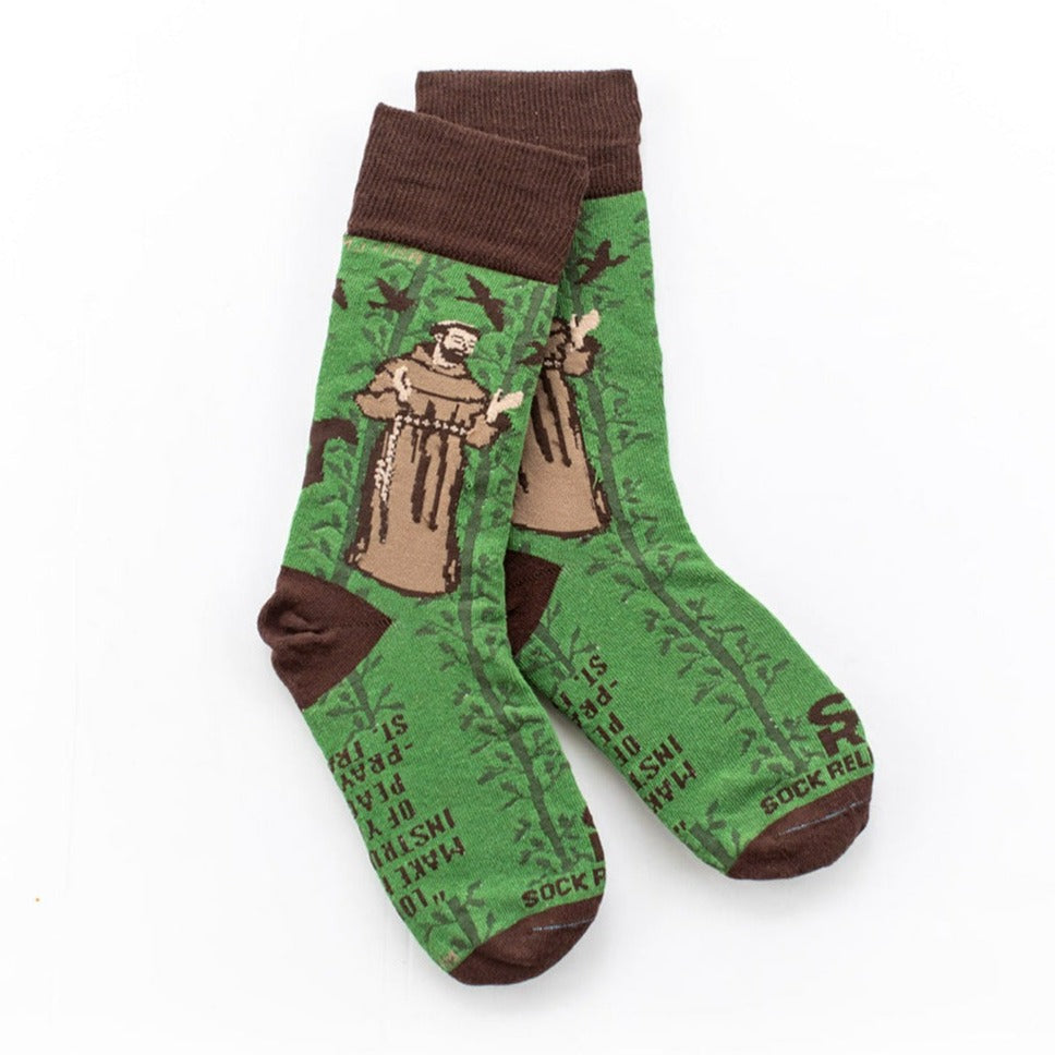 St. Francis of Assisi Socks - Adult