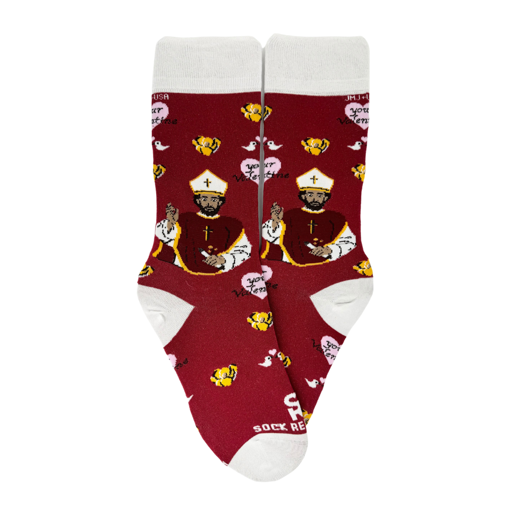 St. Valentine Socks - Adult