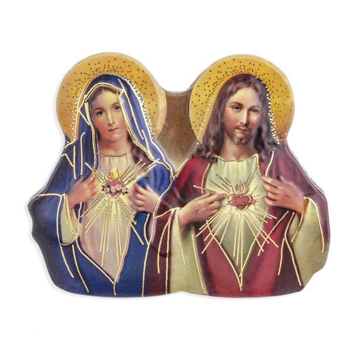 Immaculate Heart And Sacred Heart Magnet