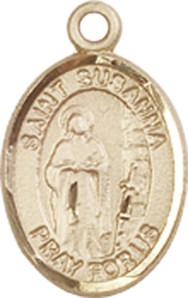 14kt Gold Filled Saint Susanna Medal