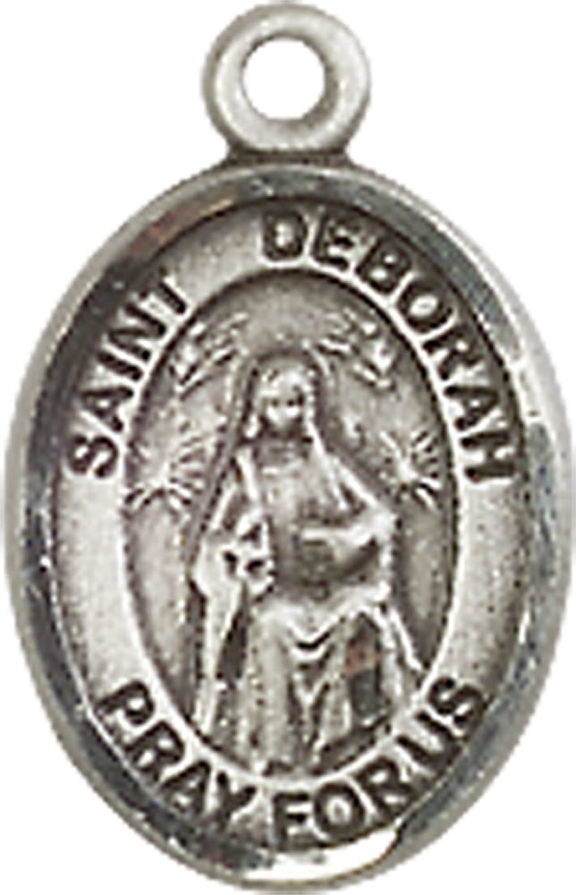 Sterling Silver Saint Deborah Medal
