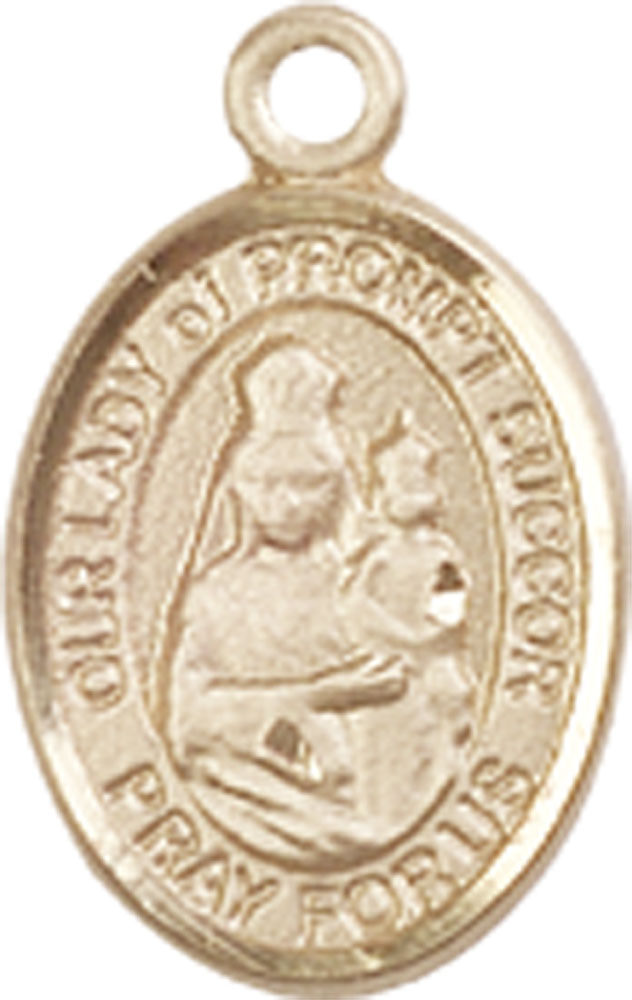 14kt Gold Filled Our Lady of Prompt Succor Medal