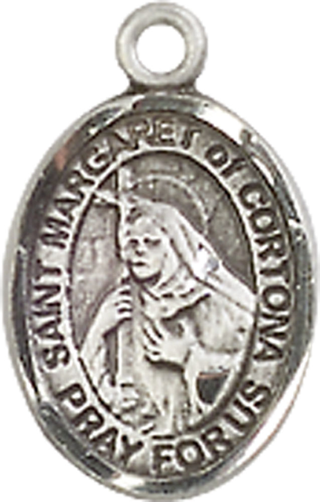 Sterling Silver Saint Margaret of Cortona Medal