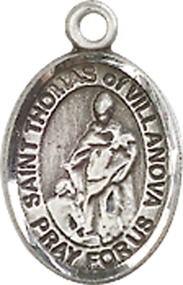 Sterling Silver Saint Thomas of Villanova Medal