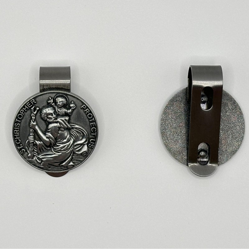 Auto Visor Clip – St. Christopher