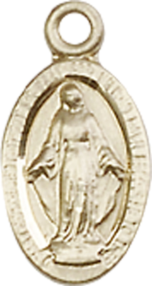 14kt Gold Filled Miraculous Medal - With Box
