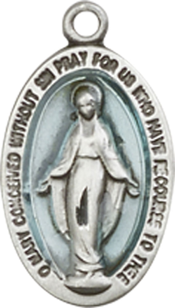 Sterling Silver Miraculous Medal - With Box