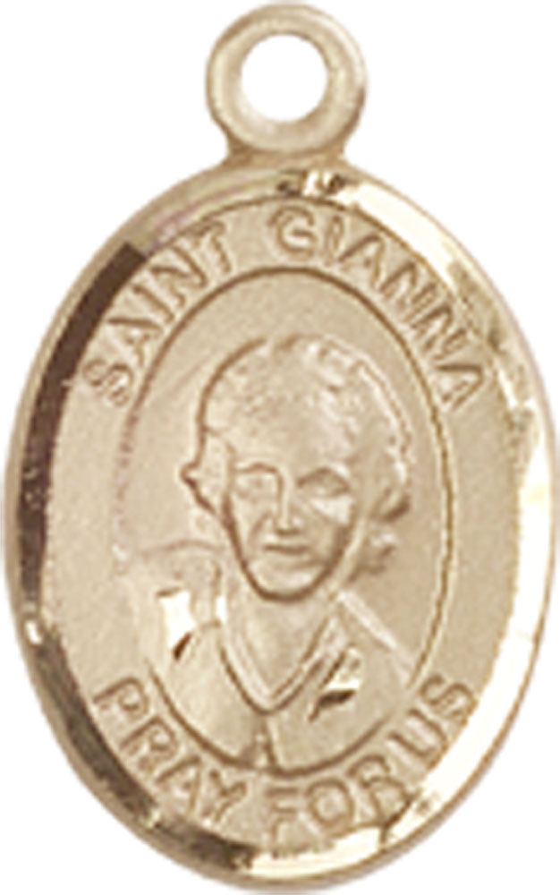14kt Gold Filled Saint Gianna Medal