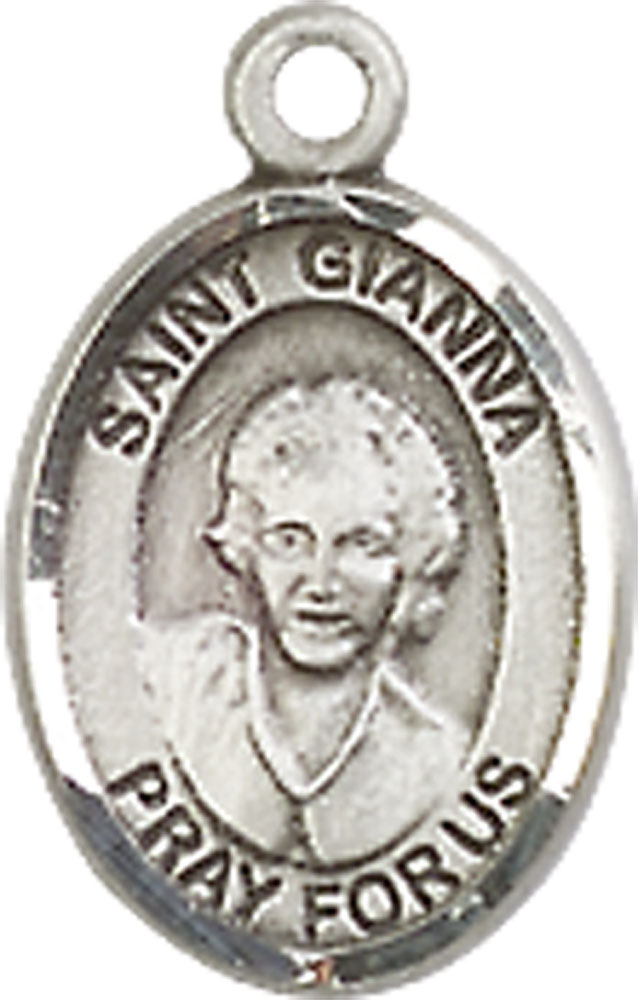 Sterling Silver Saint Gianna Medal