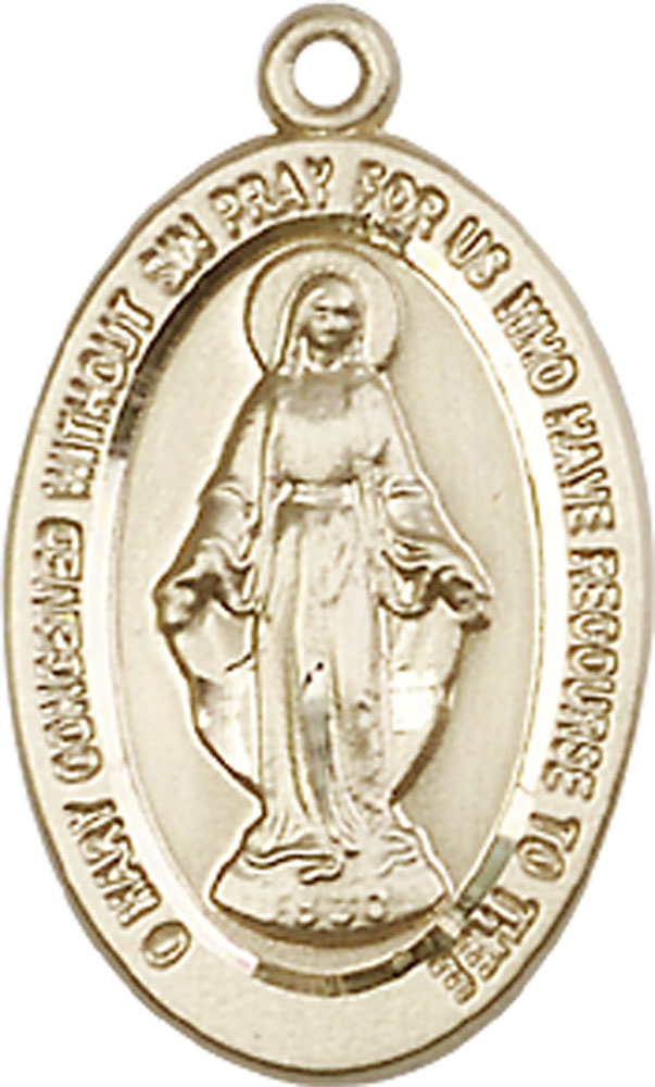 14kt Gold Filled Miraculous Medal