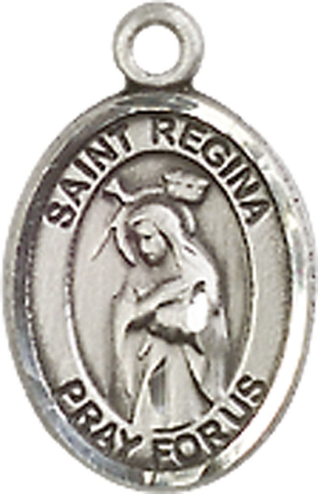 Sterling Silver Saint Regina Medal