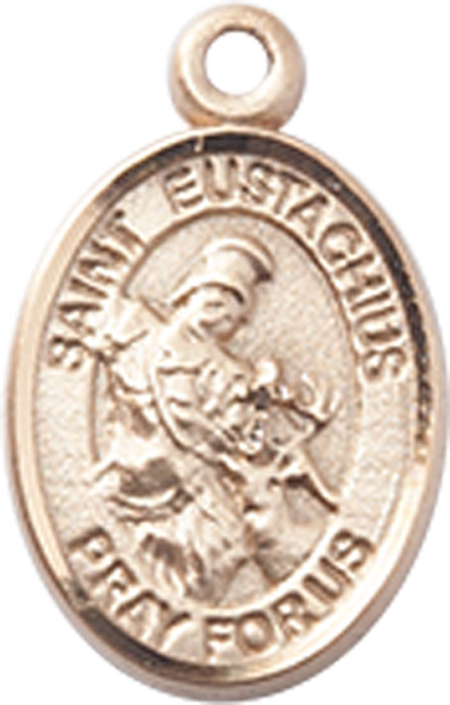 14kt Gold Filled Saint Eustachius Medal