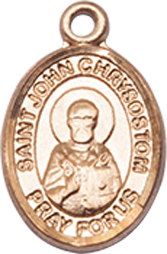 14kt Gold Filled Saint John Chrysostom Medal