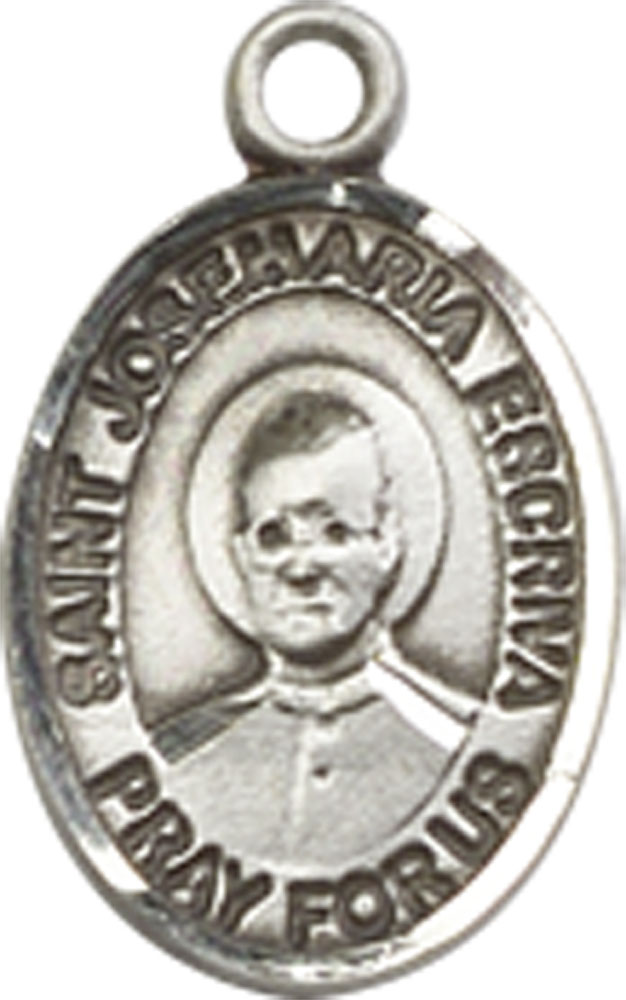 Sterling Silver Saint Josemaria Escriva Medal