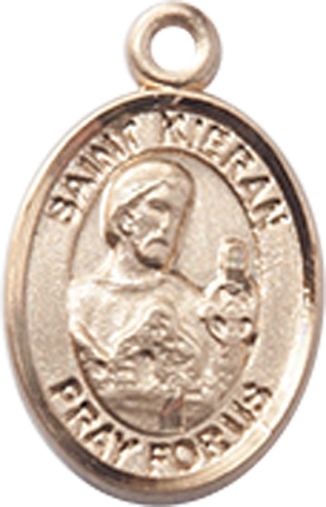 14kt Gold Filled Saint Kieran Medal