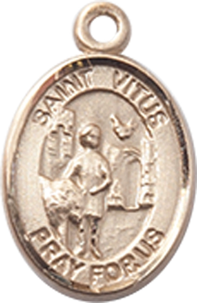 14kt Gold Filled Saint Vitus Medal