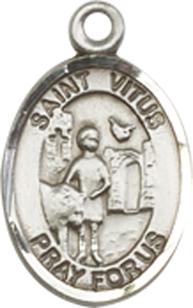 Sterling Silver Saint Vitus Medal