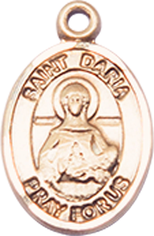 14kt Gold Filled Saint Daria Medal