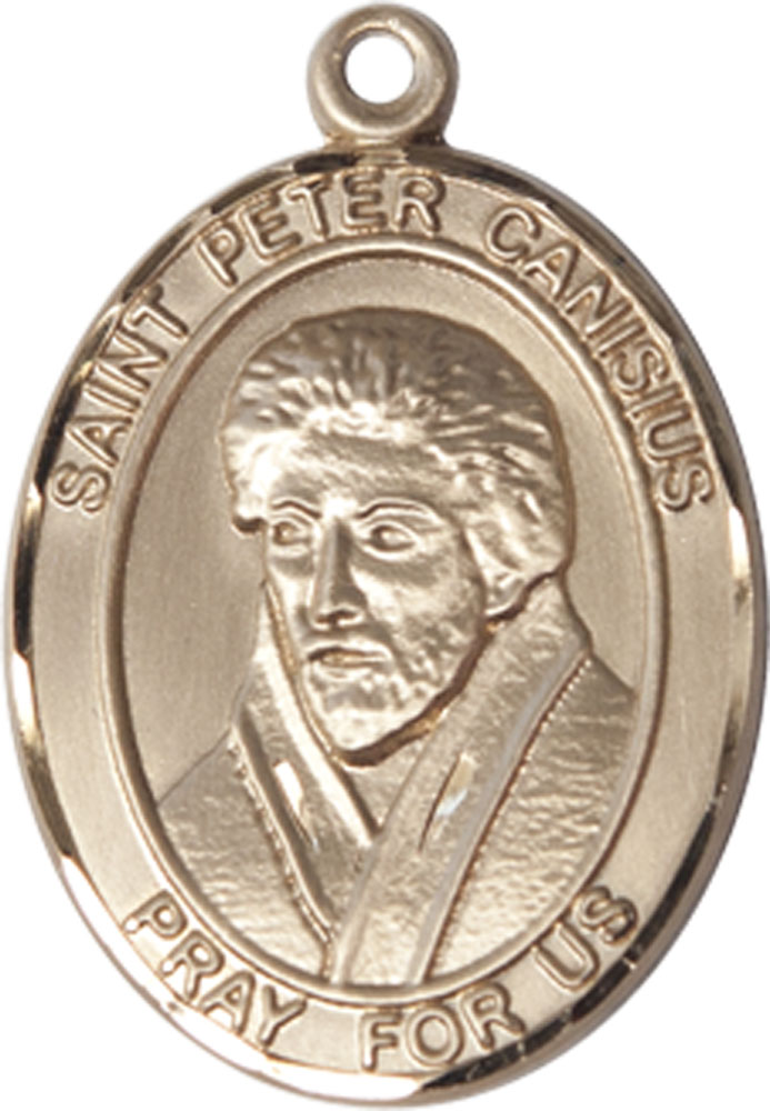 14kt Gold Saint Peter Canisius Medal