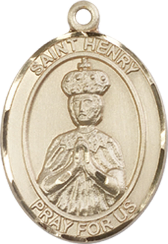14kt Gold Saint Henry II Medal