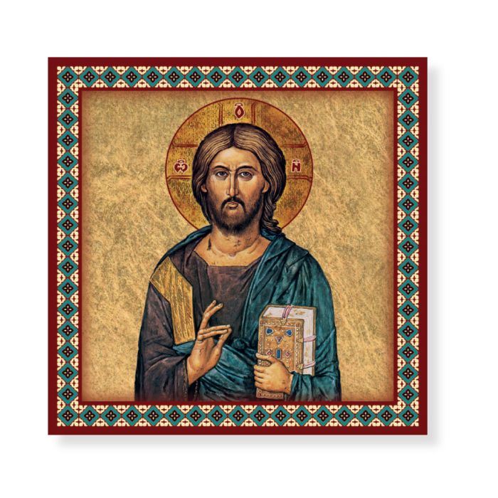 20cm x 20cm Christ All Knowing Ceramic Printed Tile