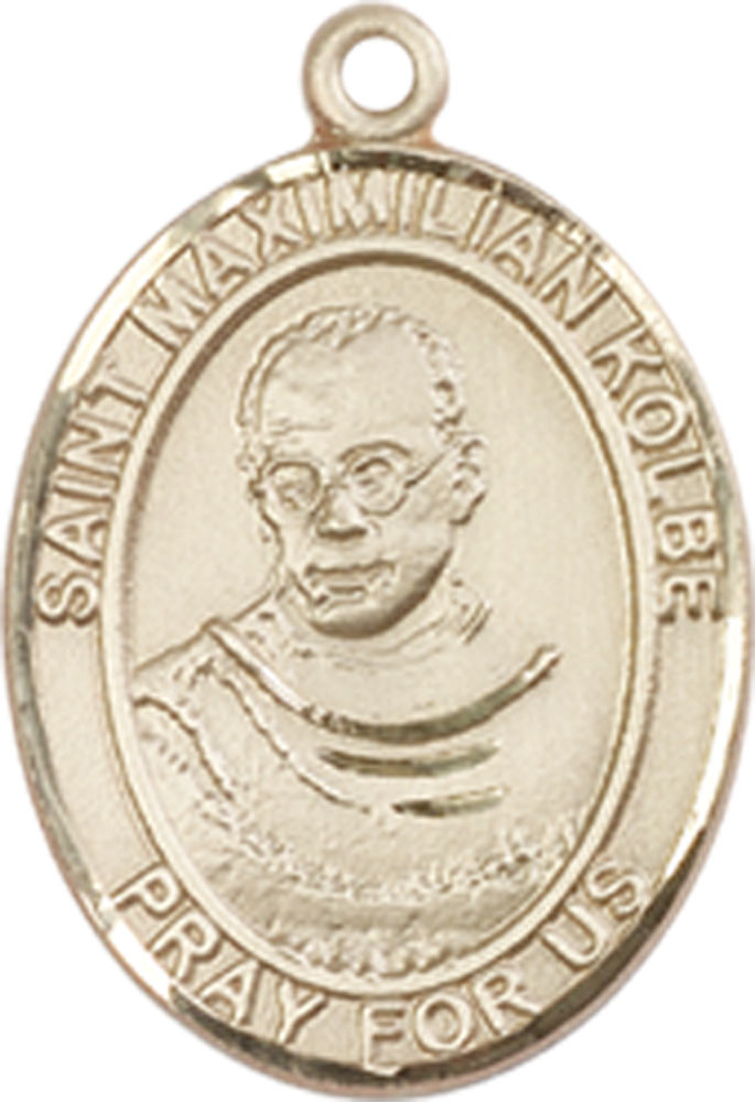 14kt Gold Filled Saint Maximilian Kolbe Medal