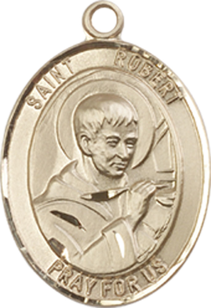 14kt Gold Filled Saint Robert Bellarmine Medal