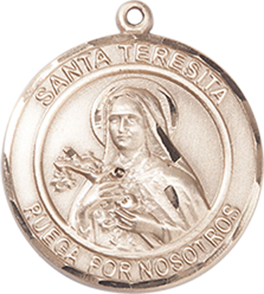 14kt Gold Filled Santa Teresita Medal