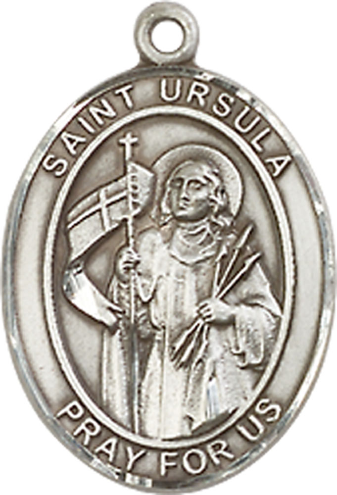 Sterling Silver Saint Ursula Medal