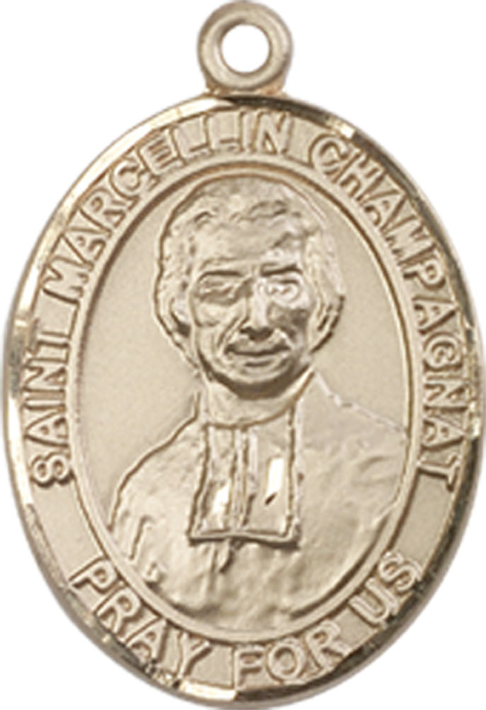 14kt Gold Filled Saint Marcellin Champagnat Medal