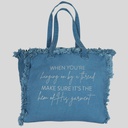 grace &amp; truth Tote Bag - Hem Of His Garment