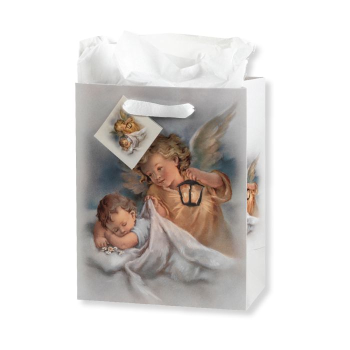 Guardian Angel w/Lamp Medium Gift Bag