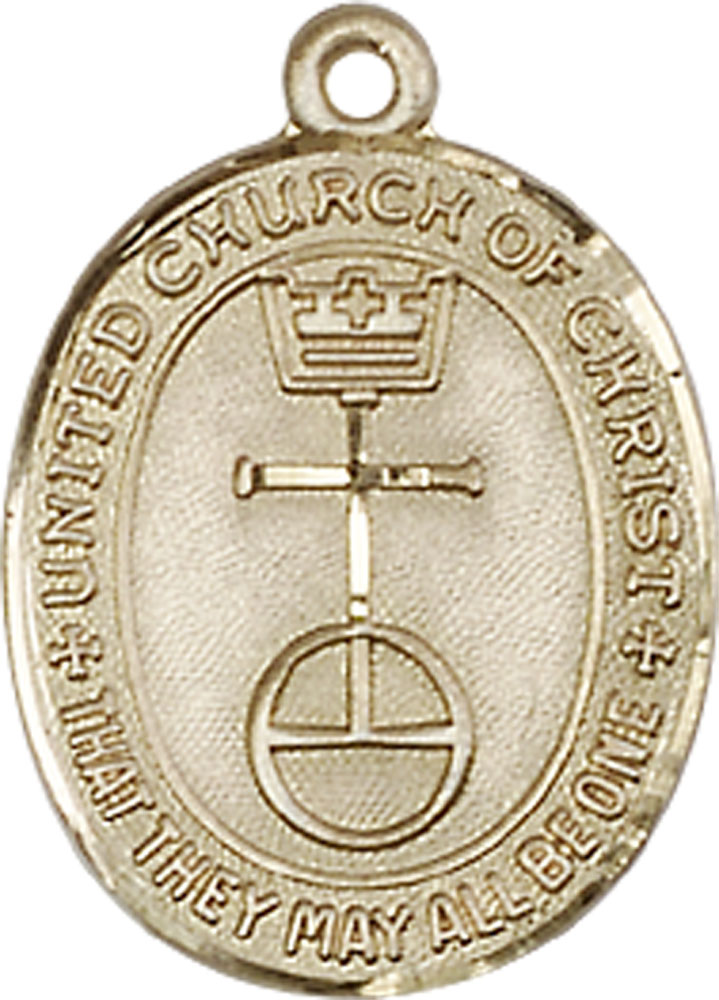 14kt Gold United Church of Christ Medal