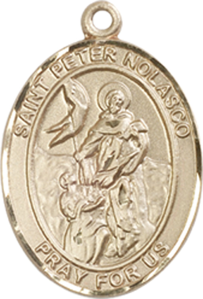 14kt Gold Filled Saint Peter Nolasco Medal