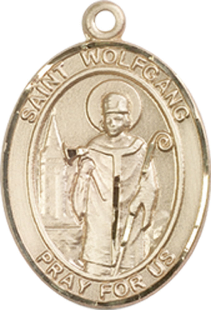 14kt Gold Filled Saint Wolfgang Medal