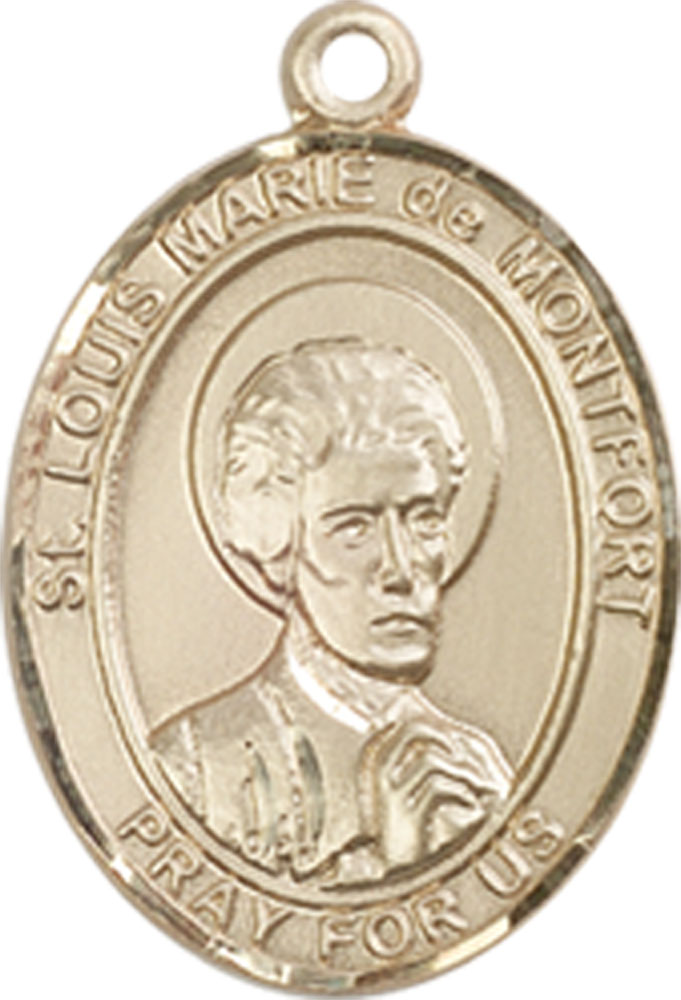 14kt Gold Filled Saint Louis Marie de Montfort Medal