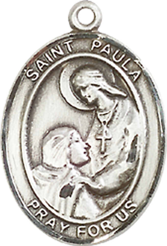 Sterling Silver Saint Paula Medal