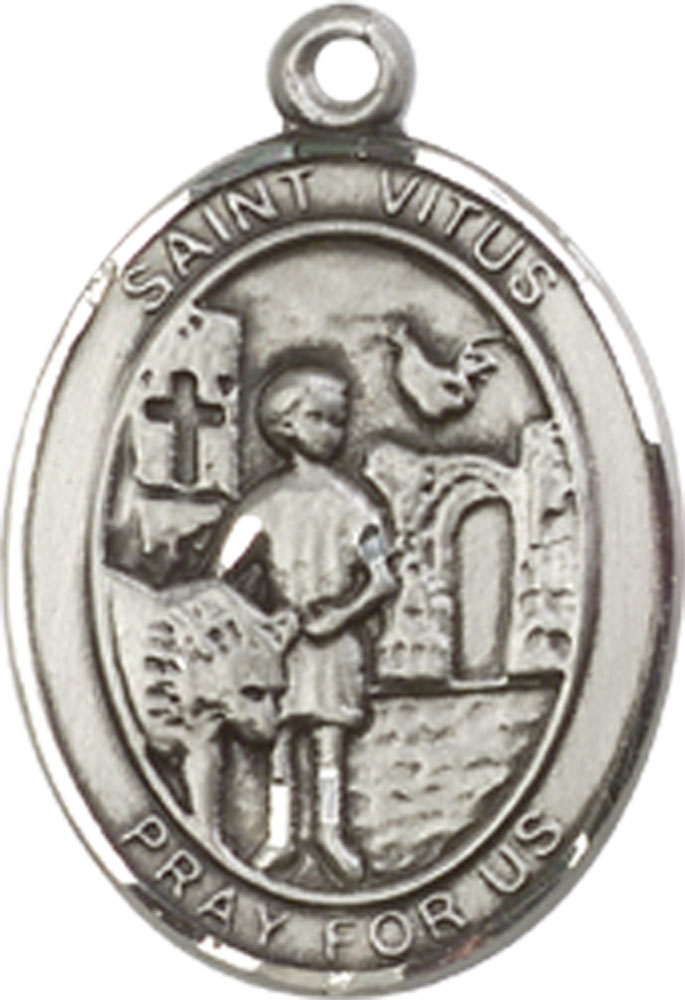 Sterling Silver Saint Vitus Medal