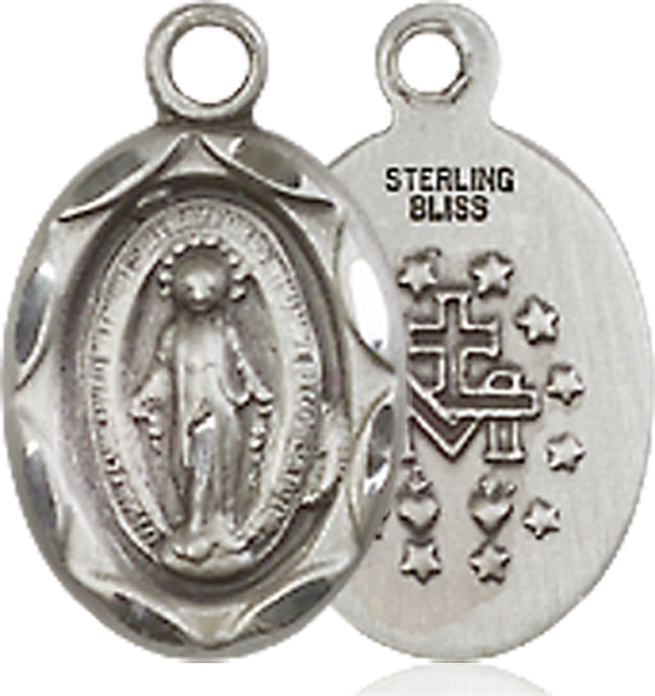 Sterling Silver Miraculous Medal - With Box