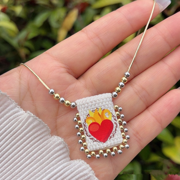 Cartoon Divine Figure Necklace